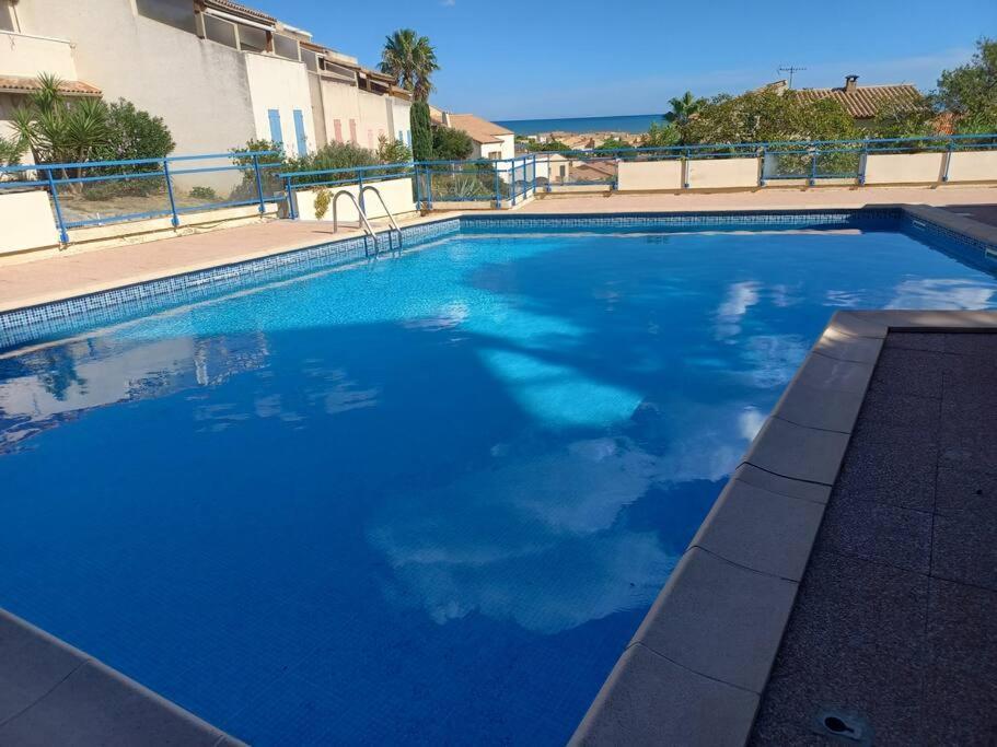 Plain-Pied, Terrasse, Piscine, Pleine Vue Mer, Plage A 6' A Pied, Parking, Wifi Fleury  Dış mekan fotoğraf