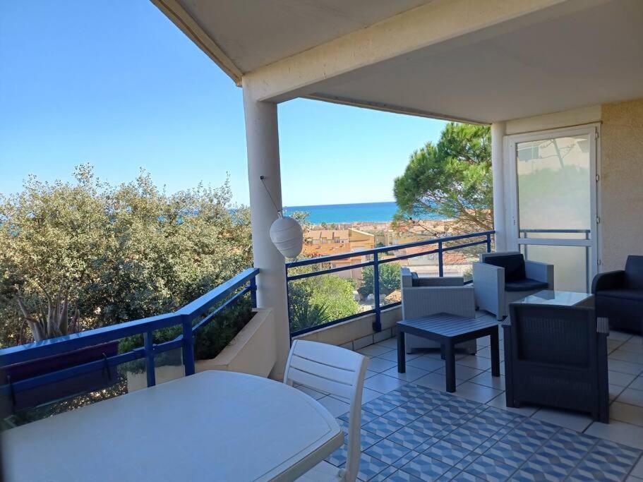 Plain-Pied, Terrasse, Piscine, Pleine Vue Mer, Plage A 6' A Pied, Parking, Wifi Fleury  Dış mekan fotoğraf