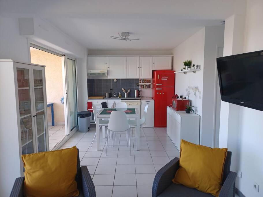 Plain-Pied, Terrasse, Piscine, Pleine Vue Mer, Plage A 6' A Pied, Parking, Wifi Fleury  Dış mekan fotoğraf