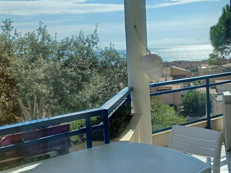 Plain-Pied, Terrasse, Piscine, Pleine Vue Mer, Plage A 6' A Pied, Parking, Wifi Fleury  Dış mekan fotoğraf